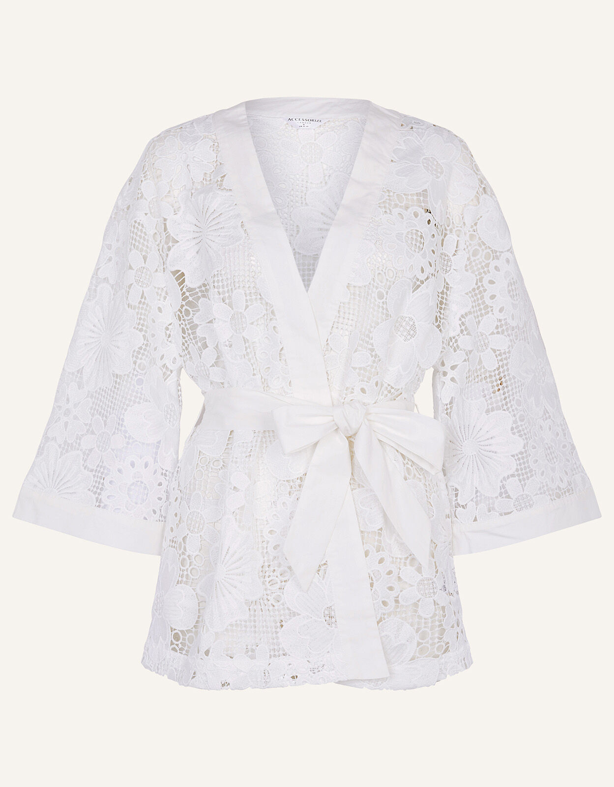 Long white cheap lace cover up