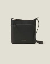 Classic Messenger Bag, Black (BLACK), large