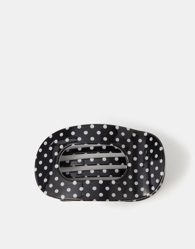 Polka Dot Flat Claw Clip, , large