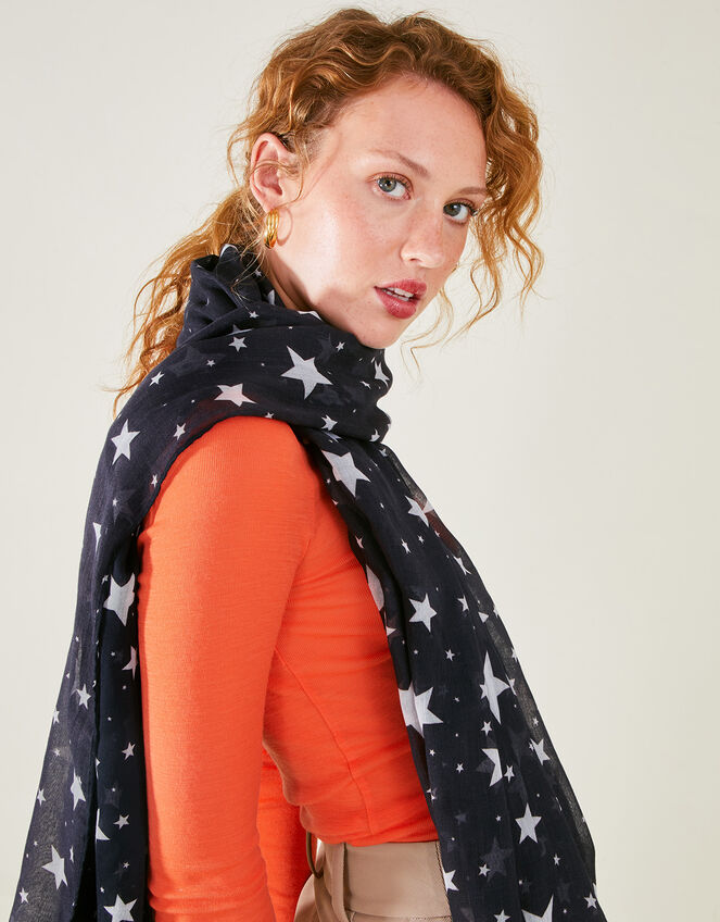 star pattern scarf