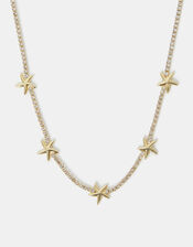 14ct Gold-Plated Starfish Necklace, , large