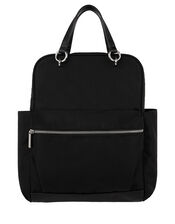 Canvas Backpack With Carry Handles, , large