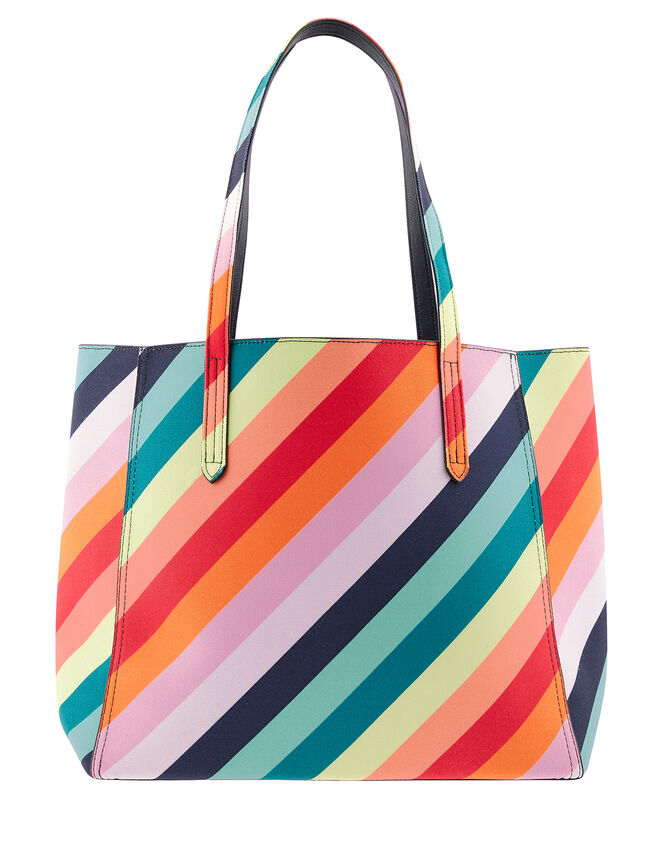 Reversible Rainbow Tote Bag, , large