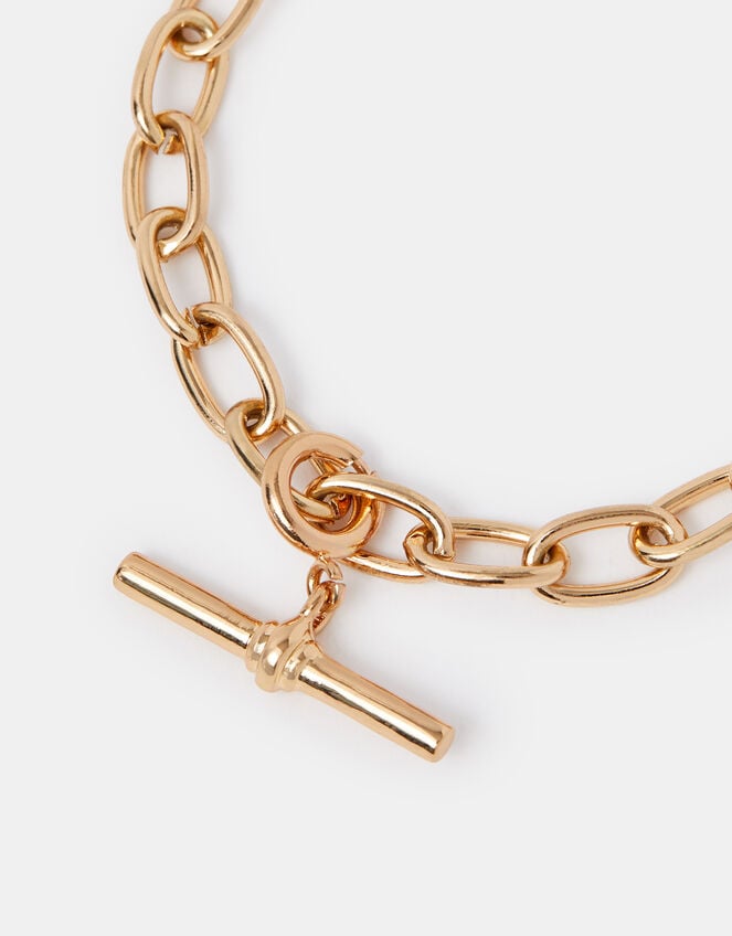 Chunky T-Bar Charm, Gold (GOLD), large