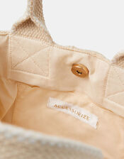 Mini Floral Embellished Handbag, , large