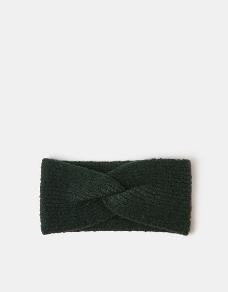 Soft Knit Bando Headband, Green (GREEN), large