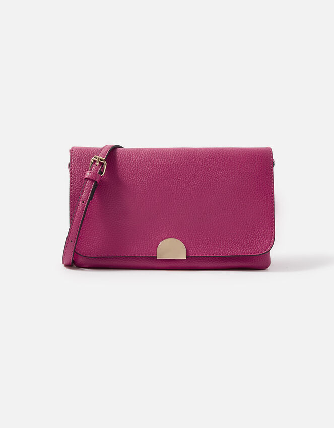 Callie Cross-Body Bag, Pink (FUCHSIA), large