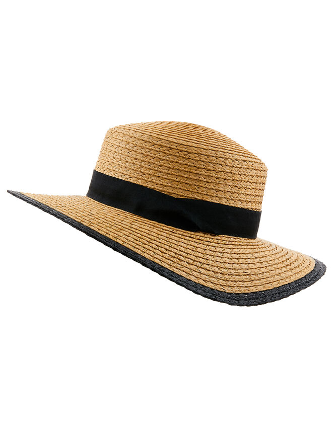 Preppy Boater Hat, , large
