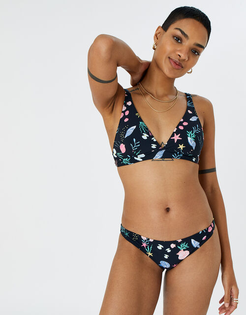 Shoreline Triangle Bikini Top, Multi (BRIGHTS-MULTI), large