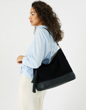 Slouch Leather Shoulder Bag , , large