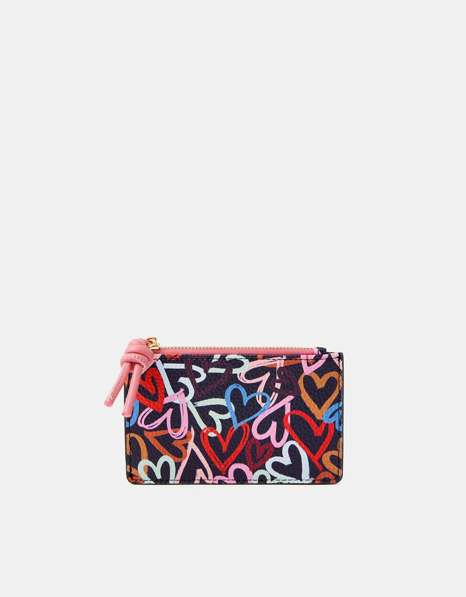 Heart Print Card Holder, , large