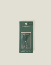 3-Pack Platinum-Plated Surgical Steel Nose Studs, , large