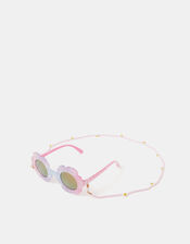 Girls Flower Sunglasses Set, , large