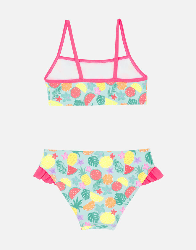 Girls Fruit Print Bikini Set, Multi (BRIGHTS-MULTI), large