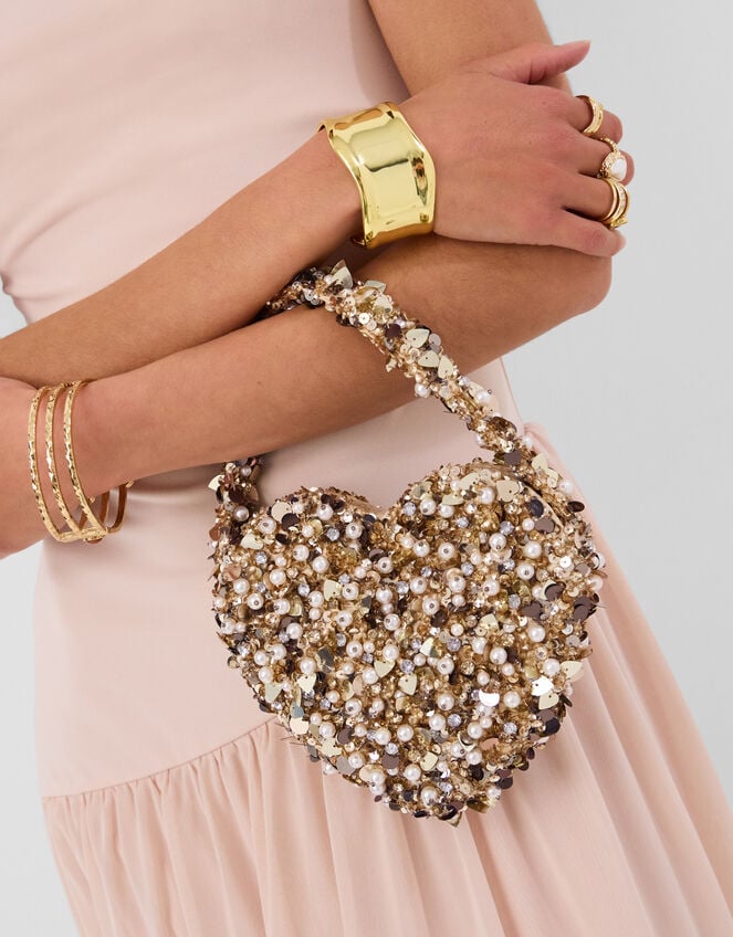 Beaded Heart Grab Bag, , large