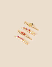 Fruity Hair Clips 4 Pack, , large