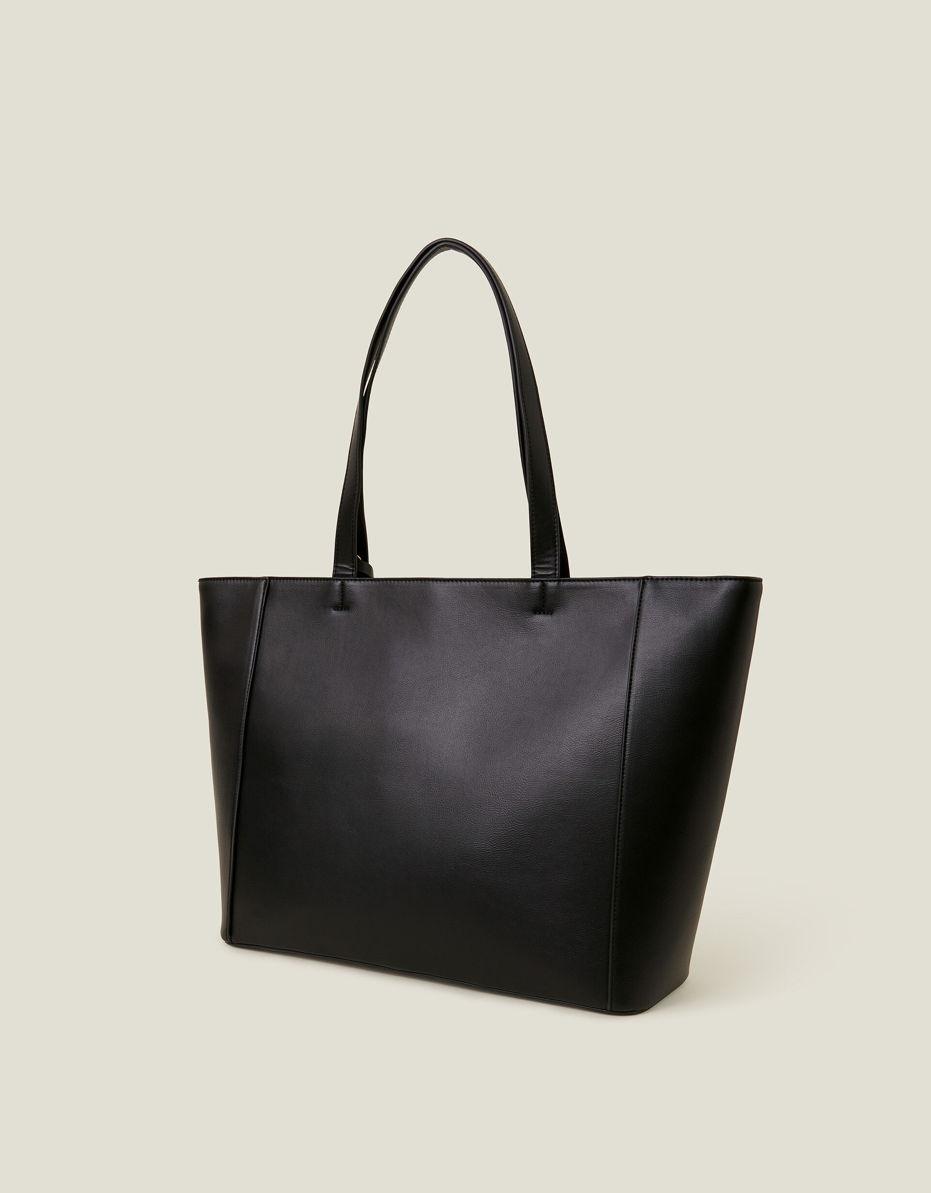 Pleather tote bag discount