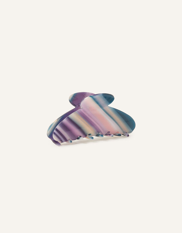 Medium Stripe Claw Clip, , large