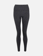 Tonal Leopard Full-Length Leggings, Multi (DARKS-MULTI), large