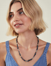 Mixed Bead Collar Necklace, , large