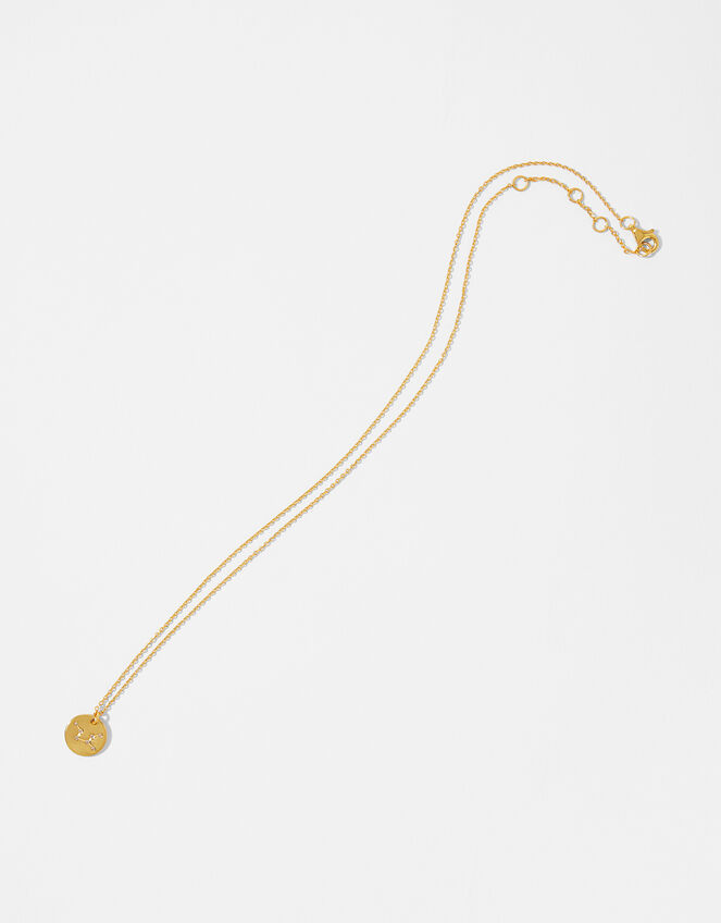 Gold Vermeil Constellation Necklace - Aquarius, , large