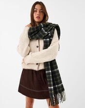 Check Blanket Scarf, , large