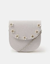 Girls Gemstone Flower Bag, , large