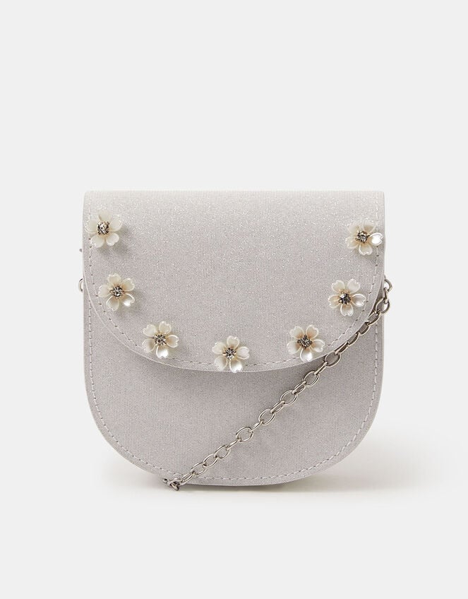 Girls Gemstone Flower Bag, , large