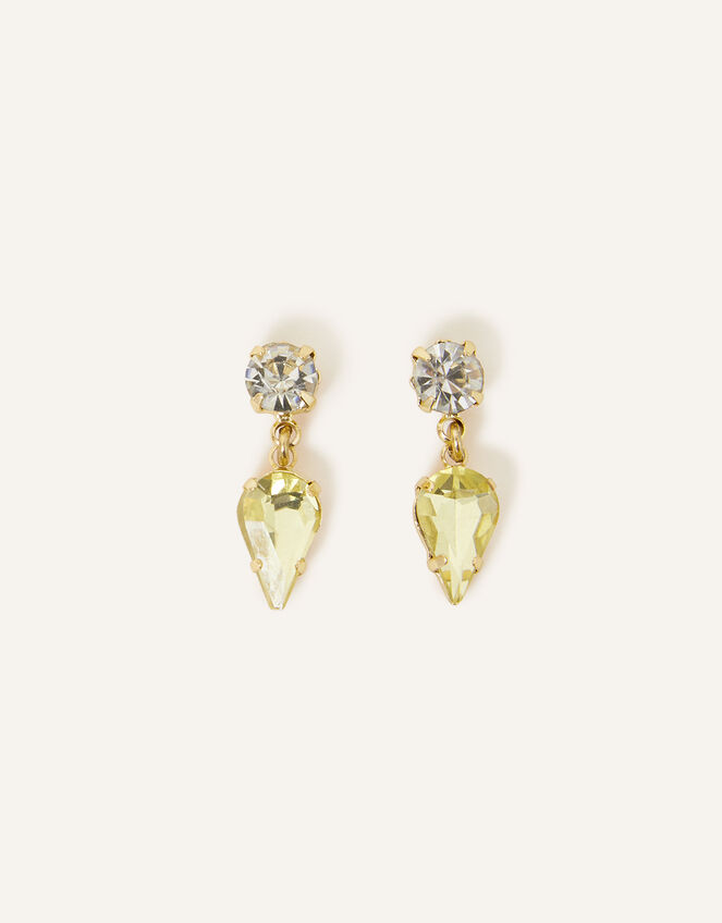 Crystal Teardrop Stud Earrings Studs Accessorize UK