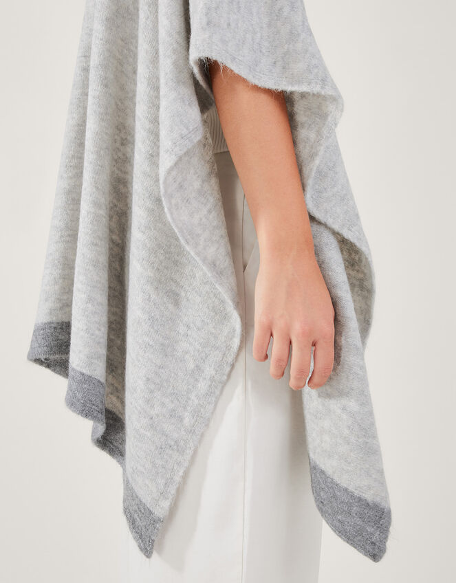 Oversized Poncho, , large