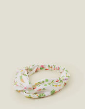 Floral Bando Headband, , large