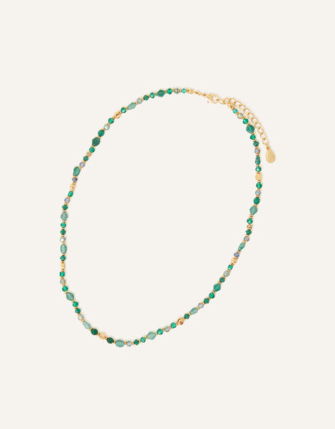Round Beaded Necklace, , large