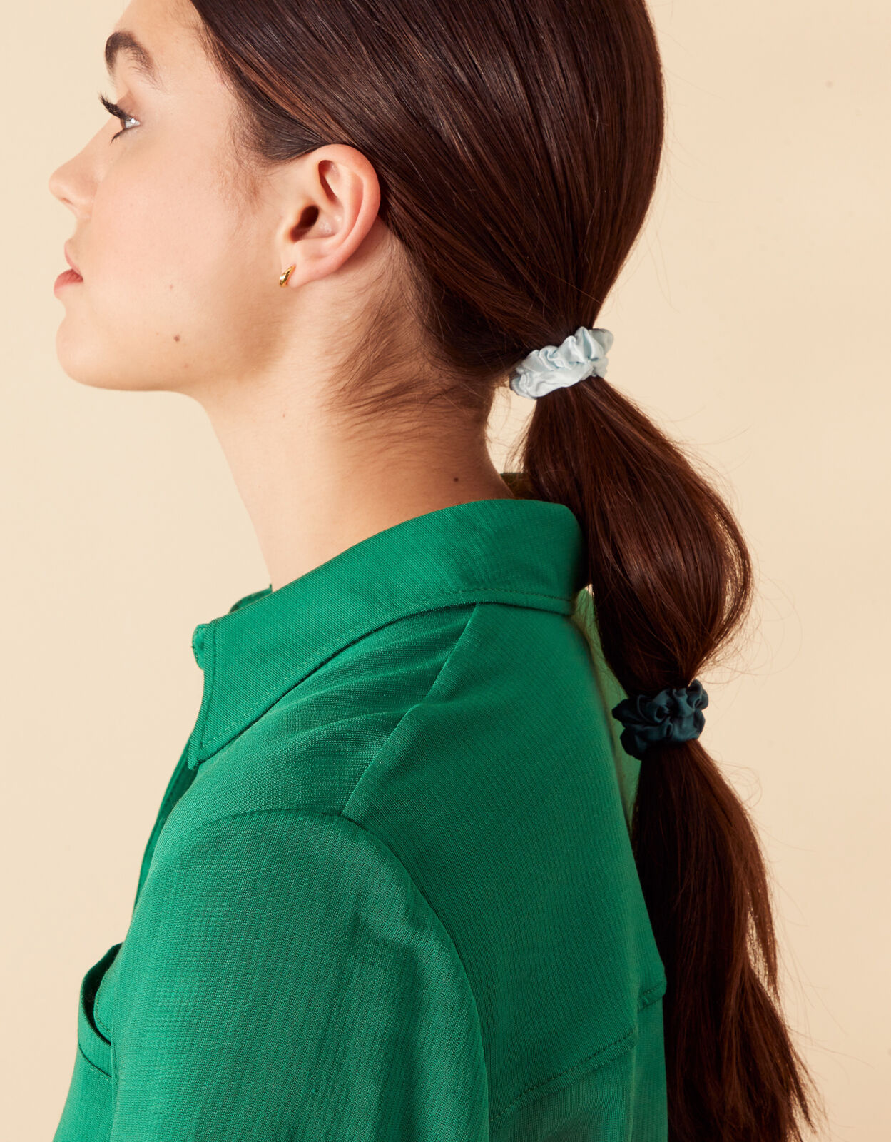 Buy GUBB Hair Scrunchie for Women Elastic Hair Band Hair Tie  Peach  Swirl 1s Online at Best Price  Hair ClipsBands