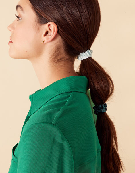 Silk Scrunchies 5 Pack, , large