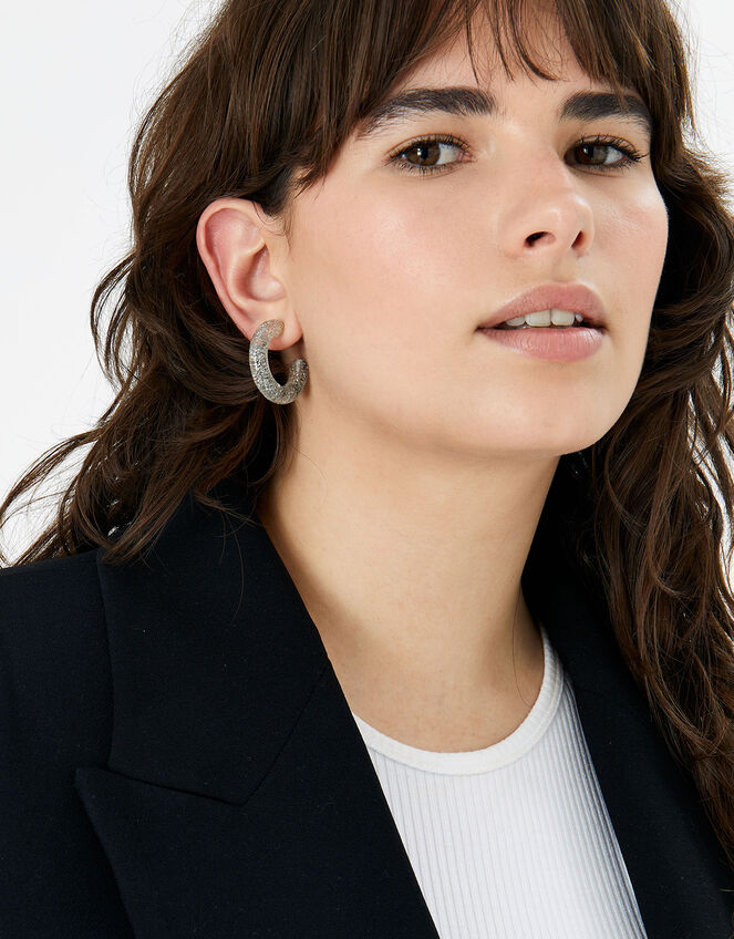 Pastel Pop Resin Glitter Hoop Earrings Hoops Accessorize UK