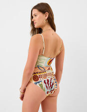 Abstract Print Swimsuit, Multi (MULTI), large