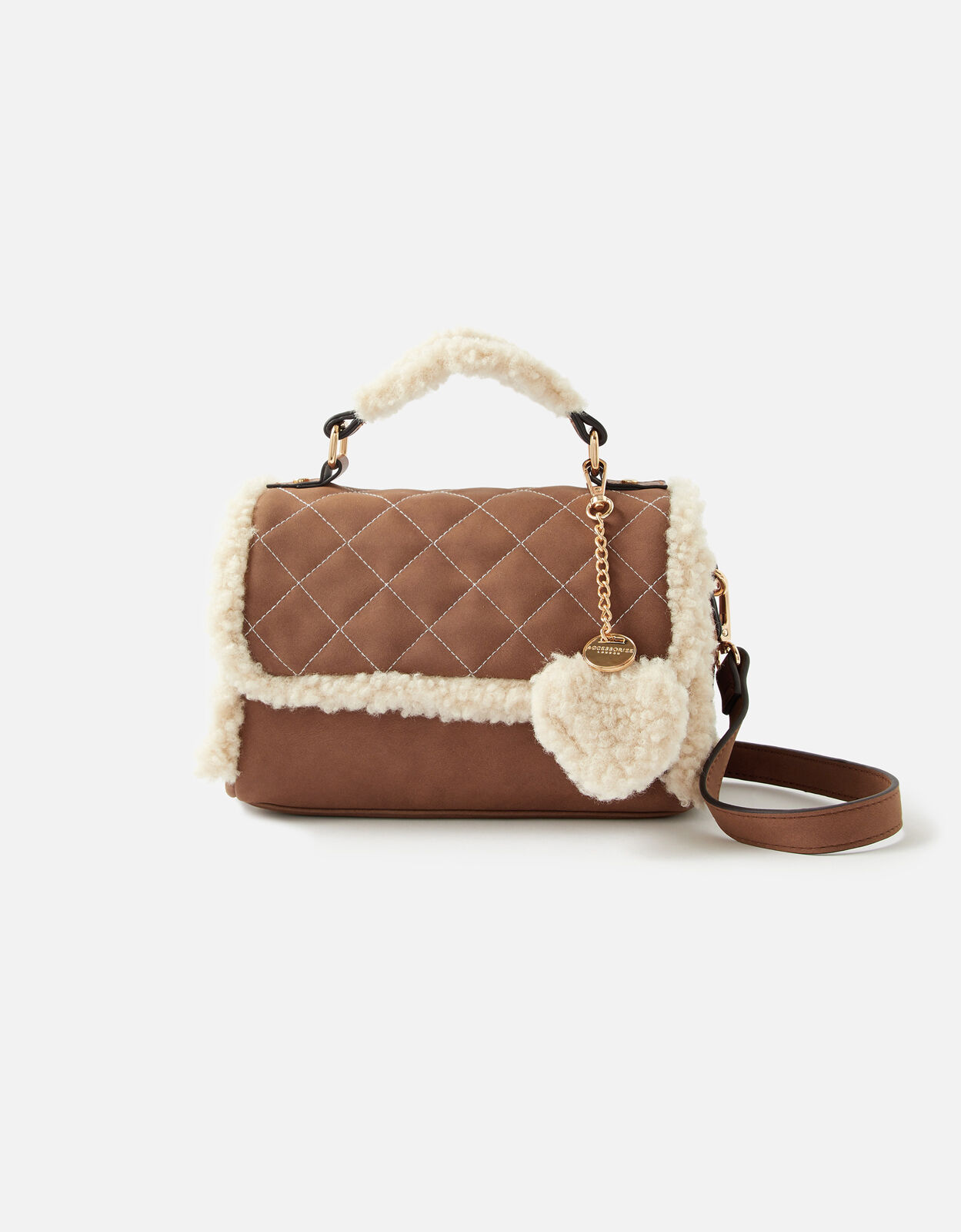 shearling handbag
