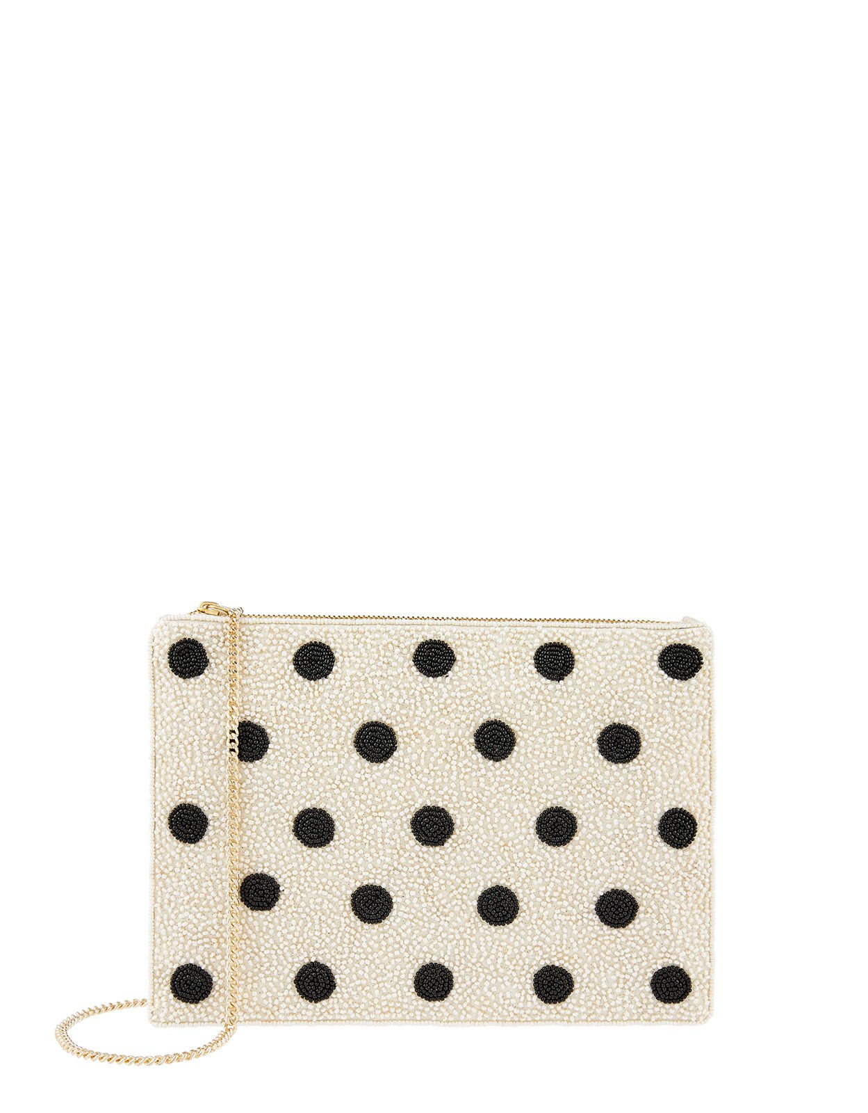 Polka dot clutch deals