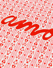 Heart Print Cushion Cover, , large