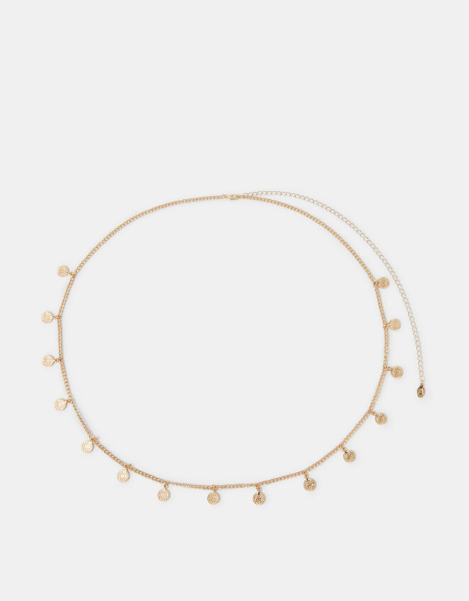 Coin Charm Belly Chain, , large