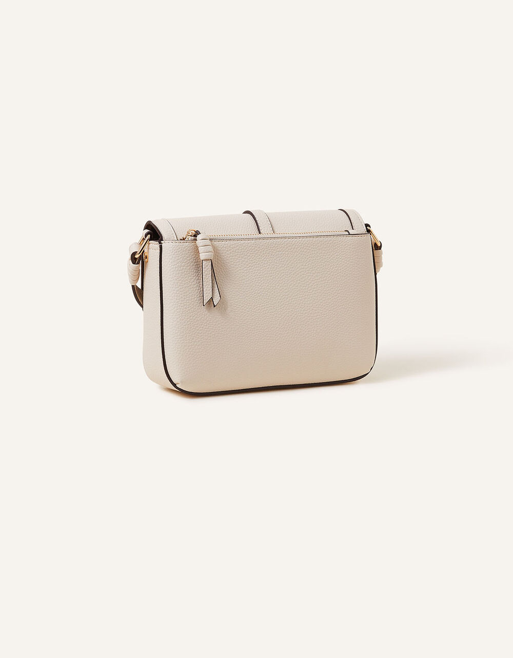 Artisan Detail CrossBody Bag Cream Crossbody bags Accessorize UK
