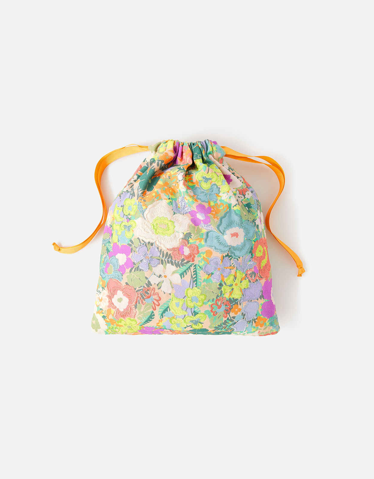 floral drawstring bags