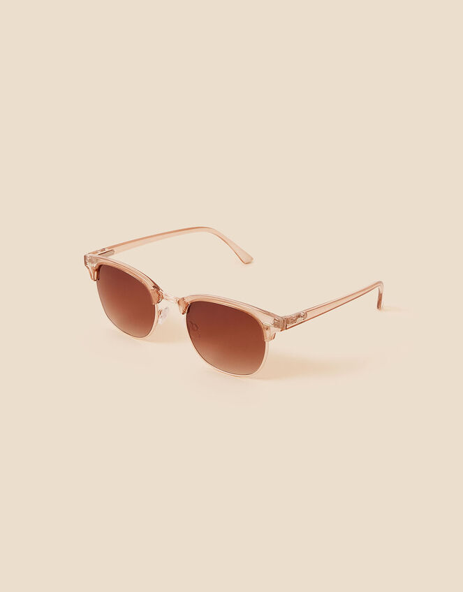 Clear Round Sunglasses, , large
