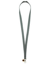 Resin Tab Lanyard, Green (KHAKI), large