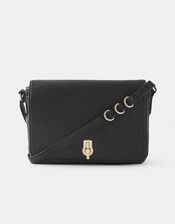 Ava Shoulder Bag, Black (BLACK), large