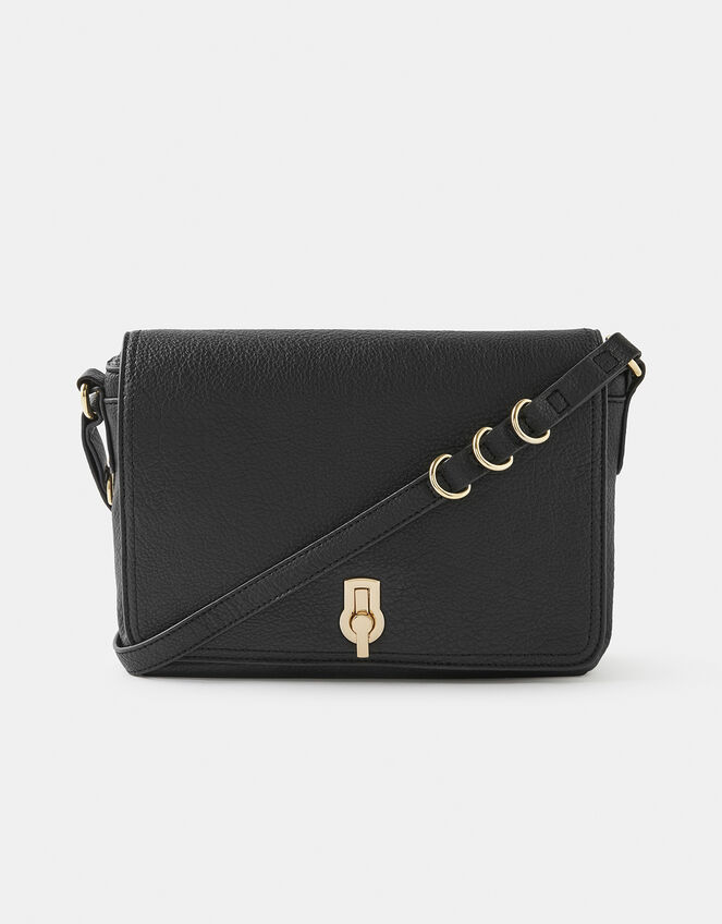 Ava Shoulder Bag, Black (BLACK), large