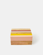 Block Stripe Trinket Box, , large