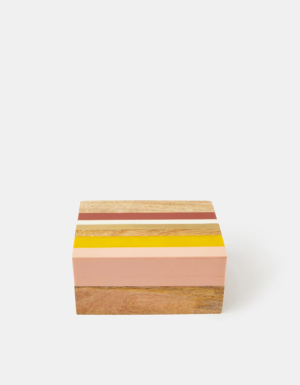 Block Stripe Trinket Box, , large