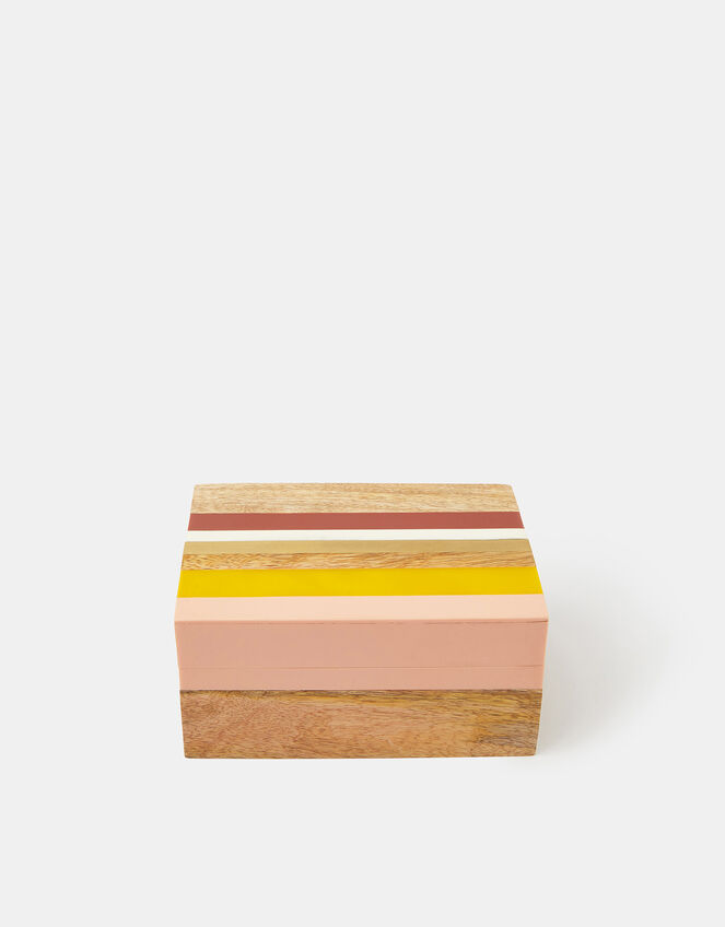 Block Stripe Trinket Box, , large