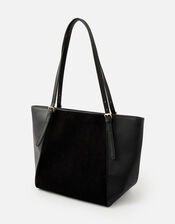 Leonie Tote Bag, Black (BLACK), large